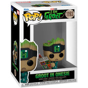 Funko pop marvel guardianes galaxia groot en pijama con libro