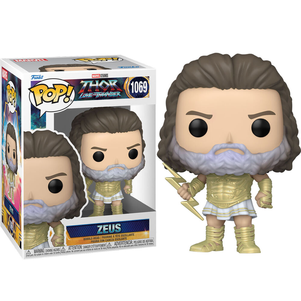 Figura POP Marvel Thor Love and Thunder Zeus Frikytopia
