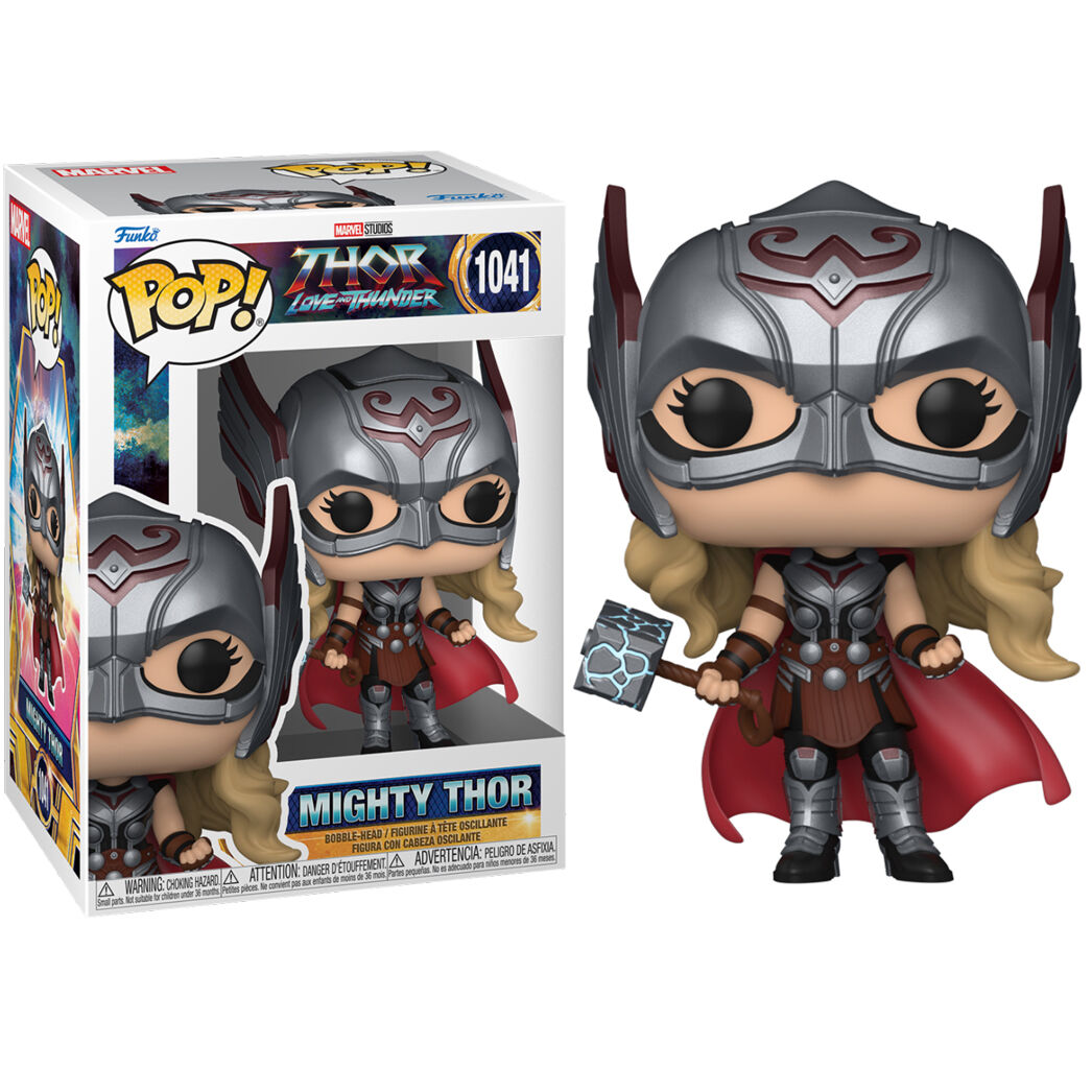 Figura POP Marvel Thor Love and Thunder Mighty Thor Frikytopia