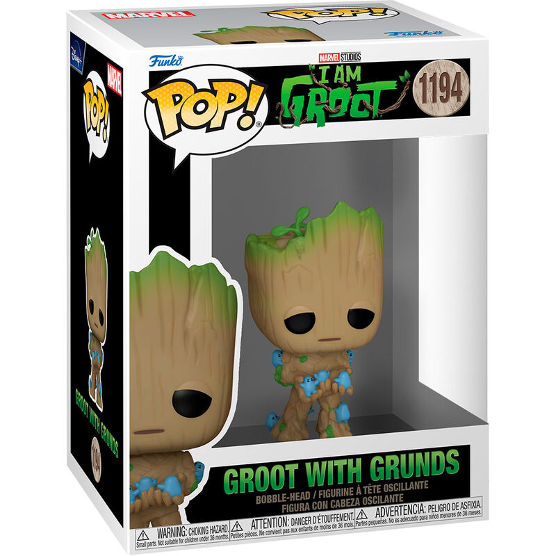 Funko pop marvel guardianes galaxia groot with grunds 70652