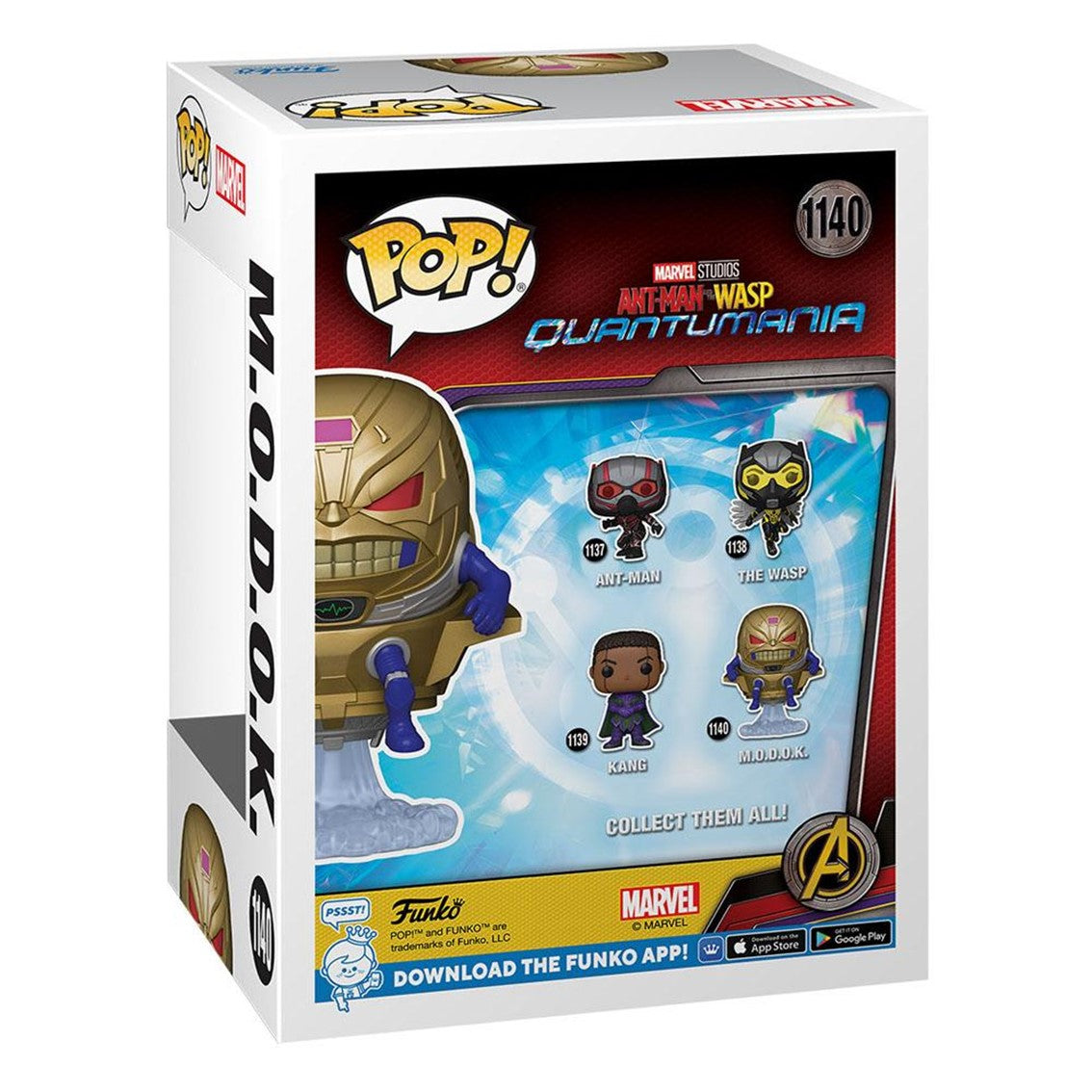 Funko pop marvel ant-man quantumania modok