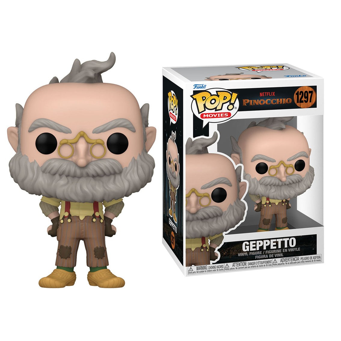 Funko pop pinocchio geppetto 67386 Frikytopia