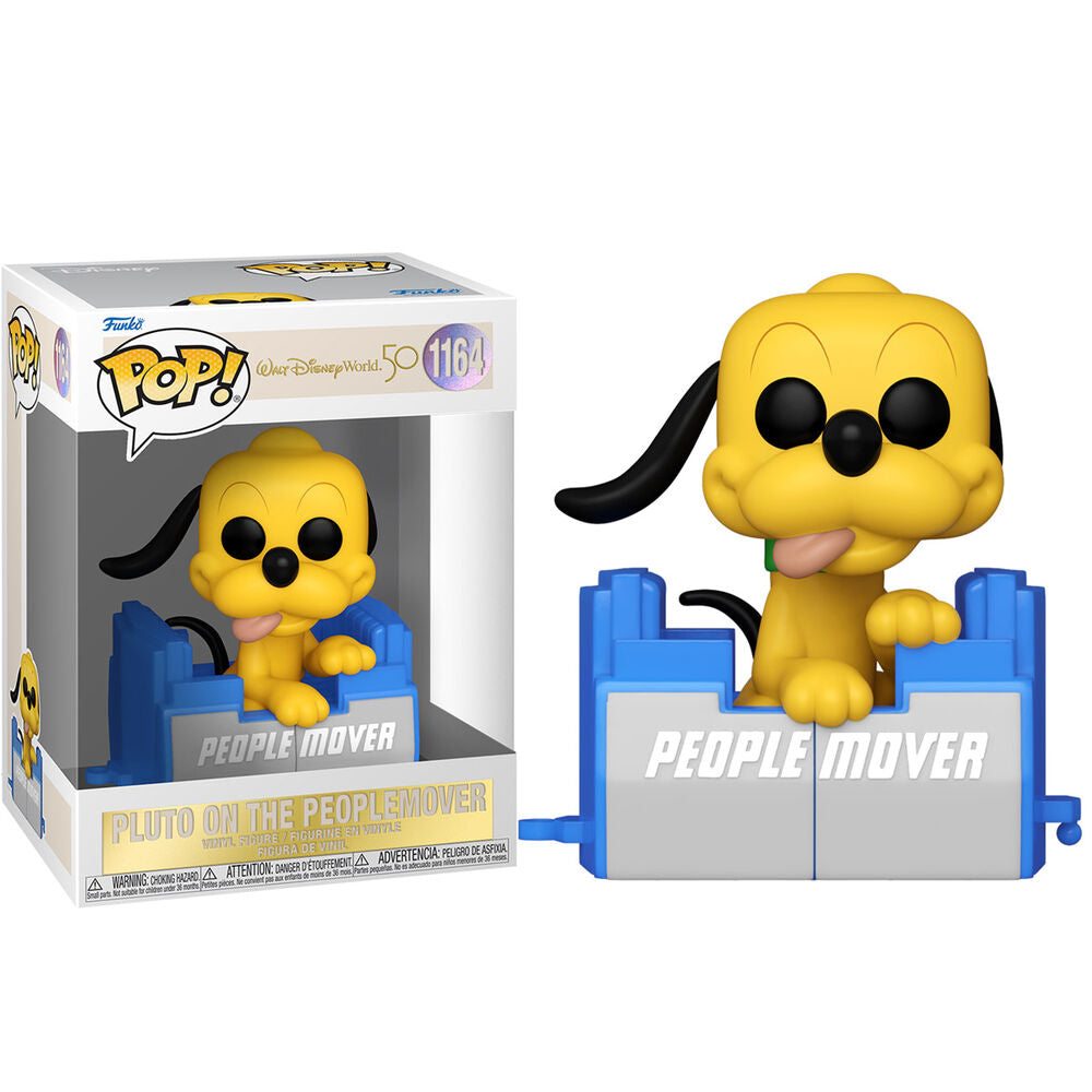 Funko pop disney walt disney aniversario 50th people mover pluto