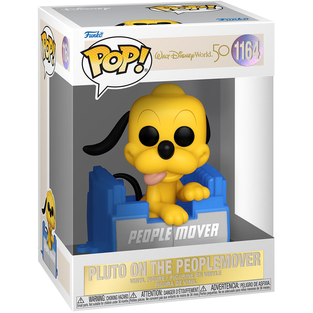 Funko pop disney walt disney aniversario 50th people mover pluto