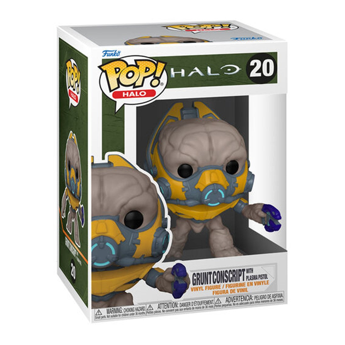 Funko pop videojuegos halo infinite grunt con pistola de plasma 5