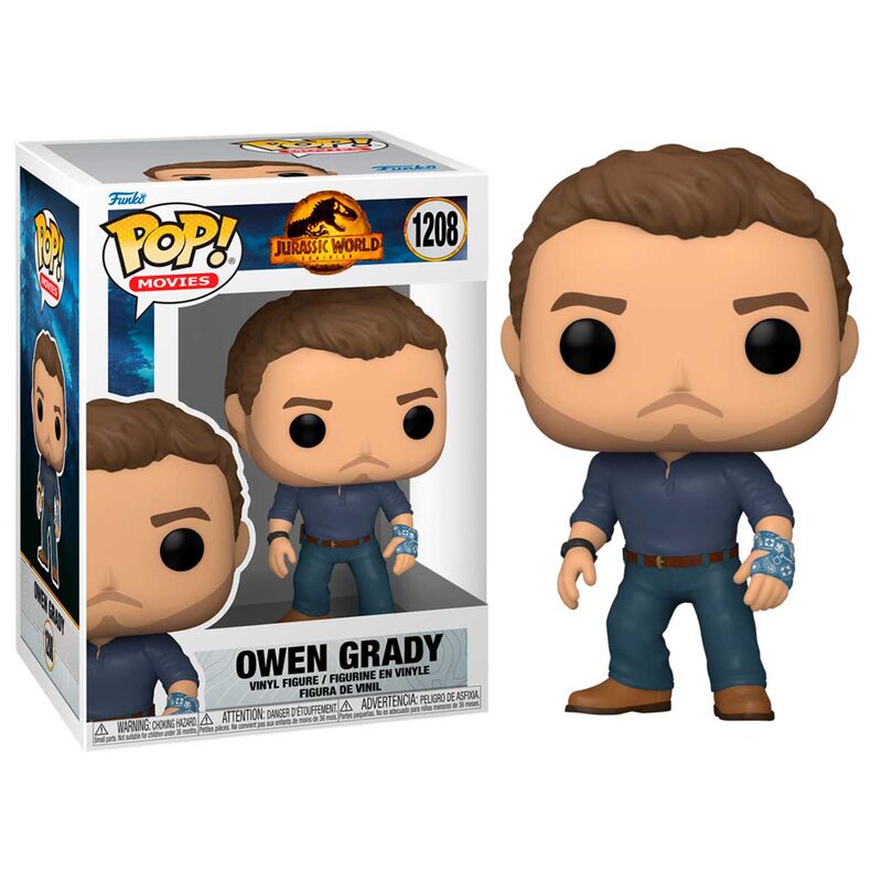 Figura POP Jurassic World Owen Grady Frikytopia