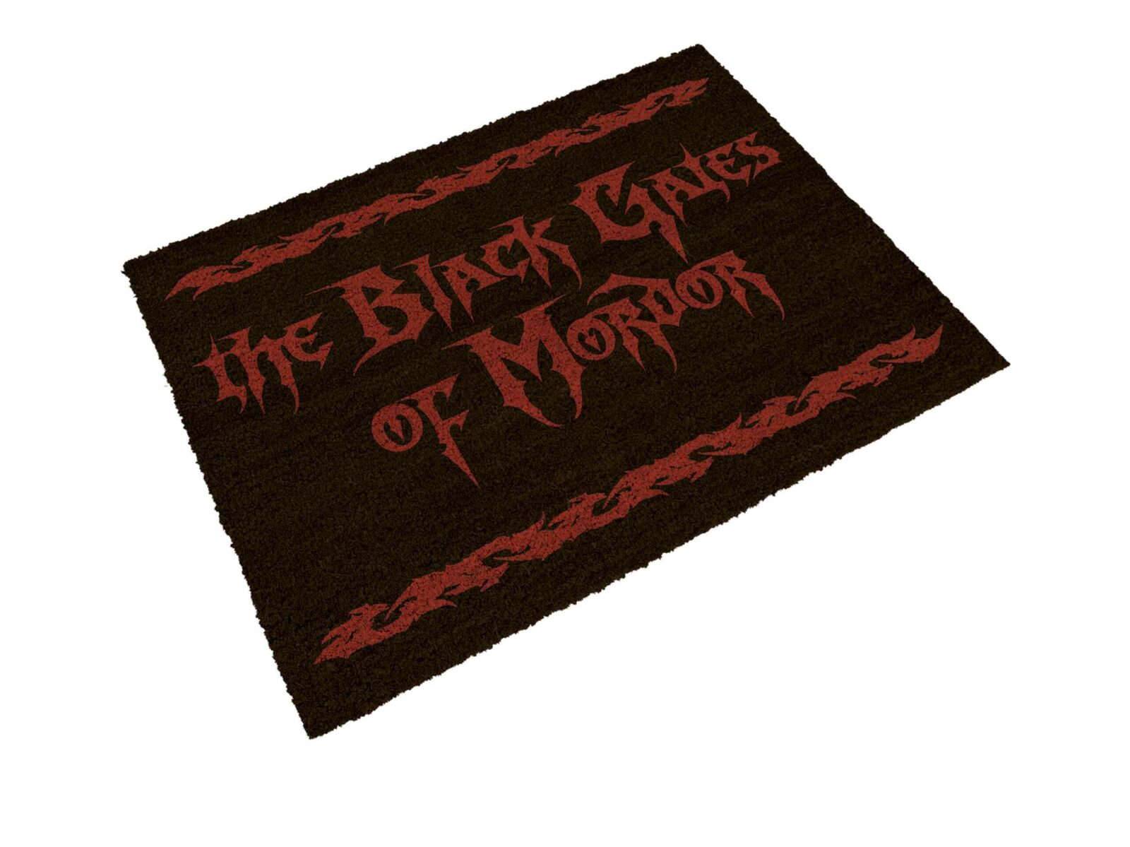 Felpudo 60x40 the black gates of mordor el señor de los anillos Frikytopia