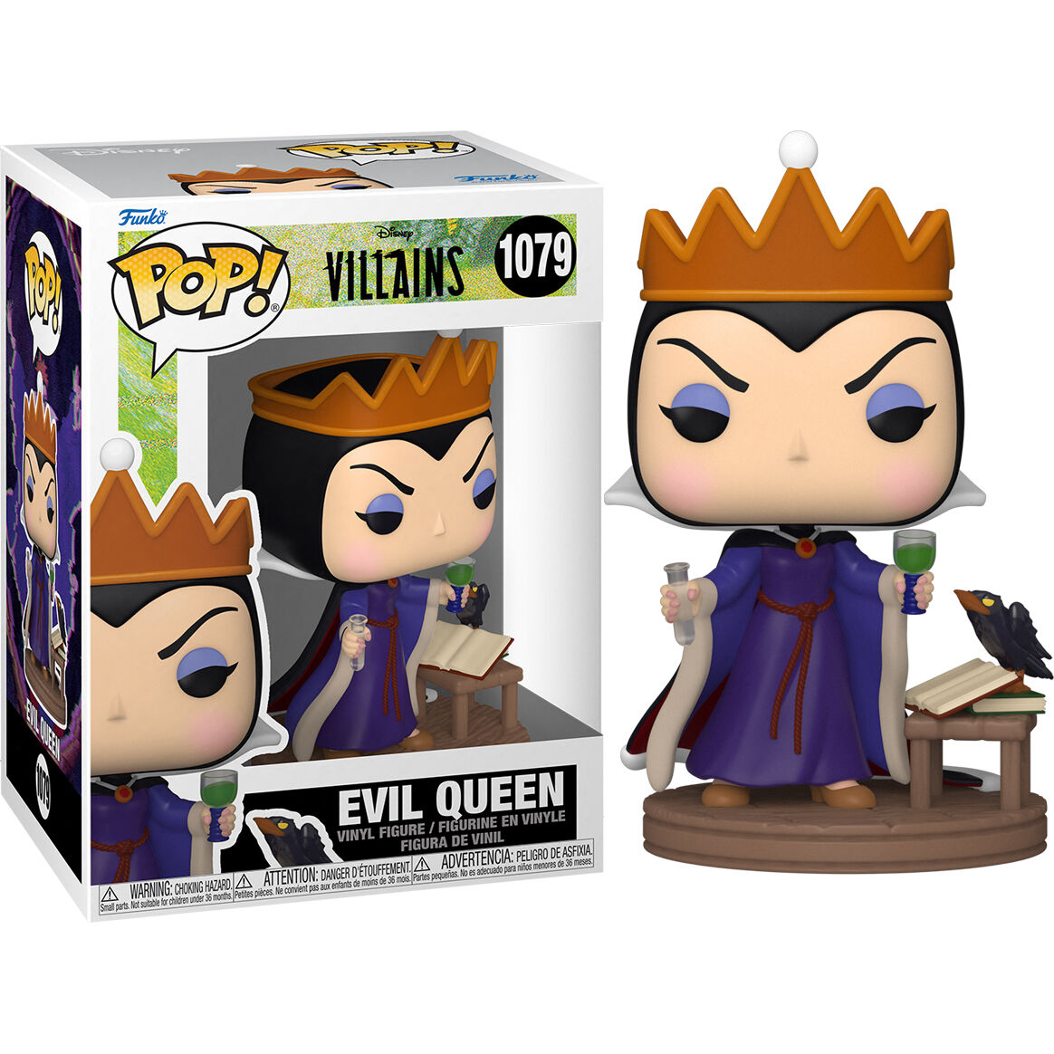 Funko pop disney villanos reina grimhilde 57353 Frikytopia