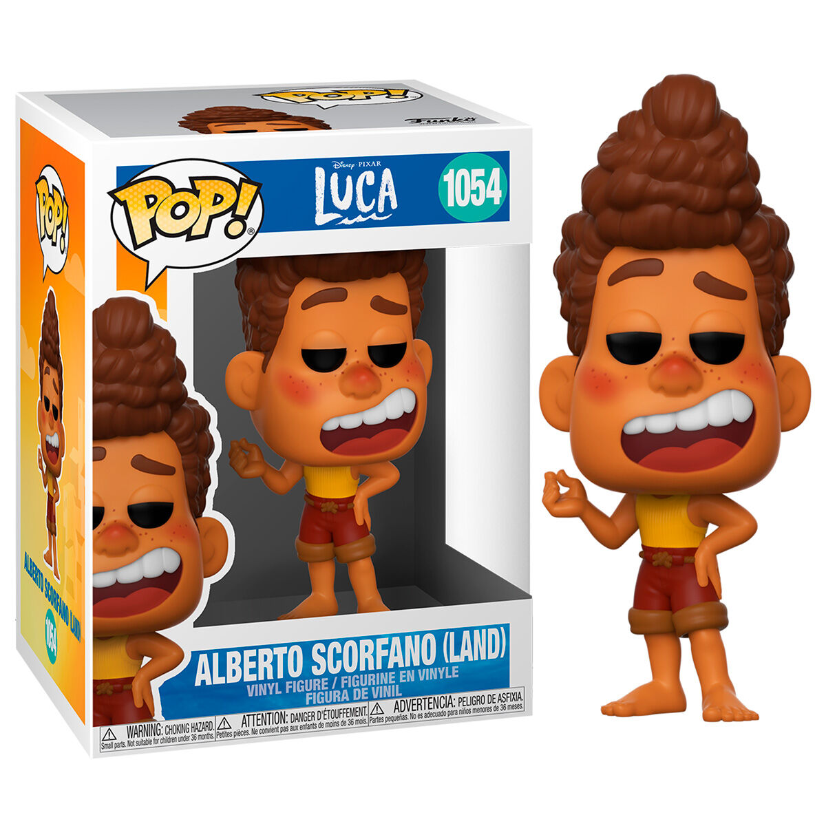 Funko pop disney luca alberto scorfano forma terrestre 55763
