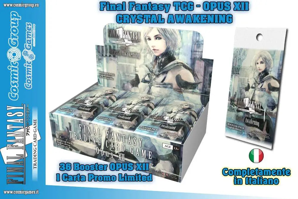 FFTCG OPUS XII BOOSTERS BOX ITALIAN (36) Frikytopia