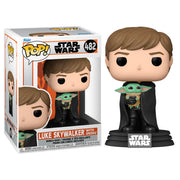 Funko Pop Star Wars The Mandalorian Luke Skywalker con Grogu