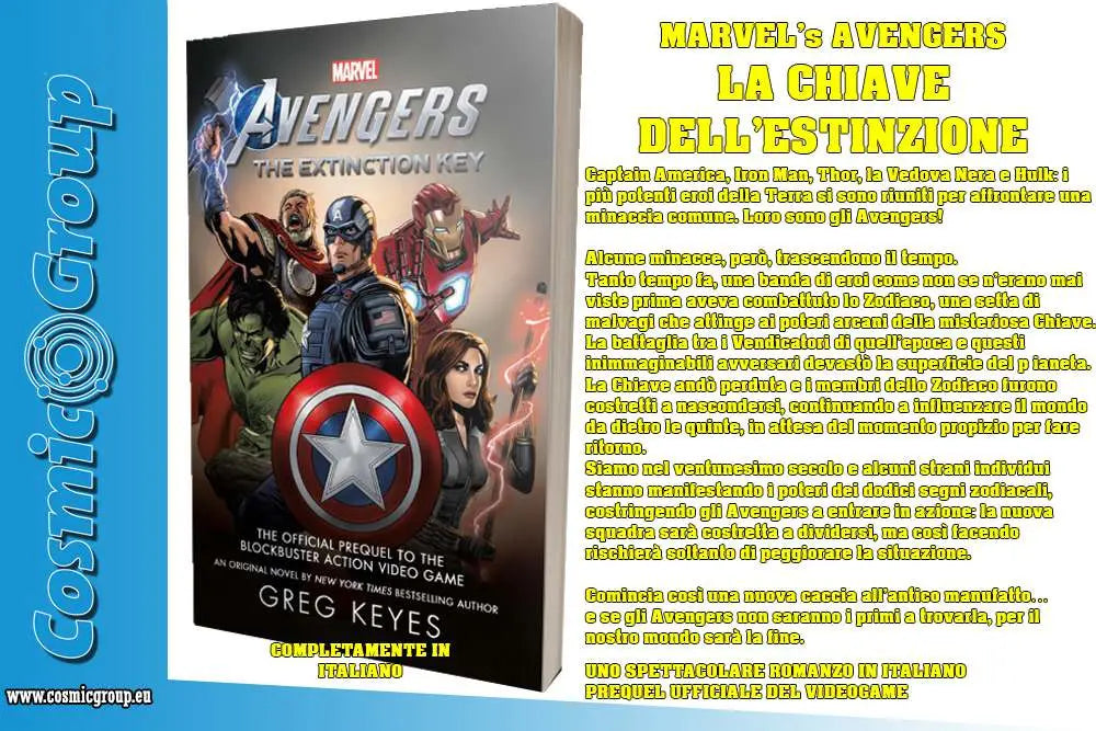 MARVEL AVENGERS-CHIAVE DELL ESTINZIONE Frikytopia