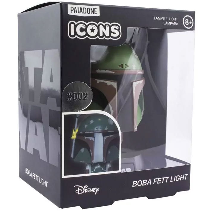 Lampara paladone icon star wars boba fett