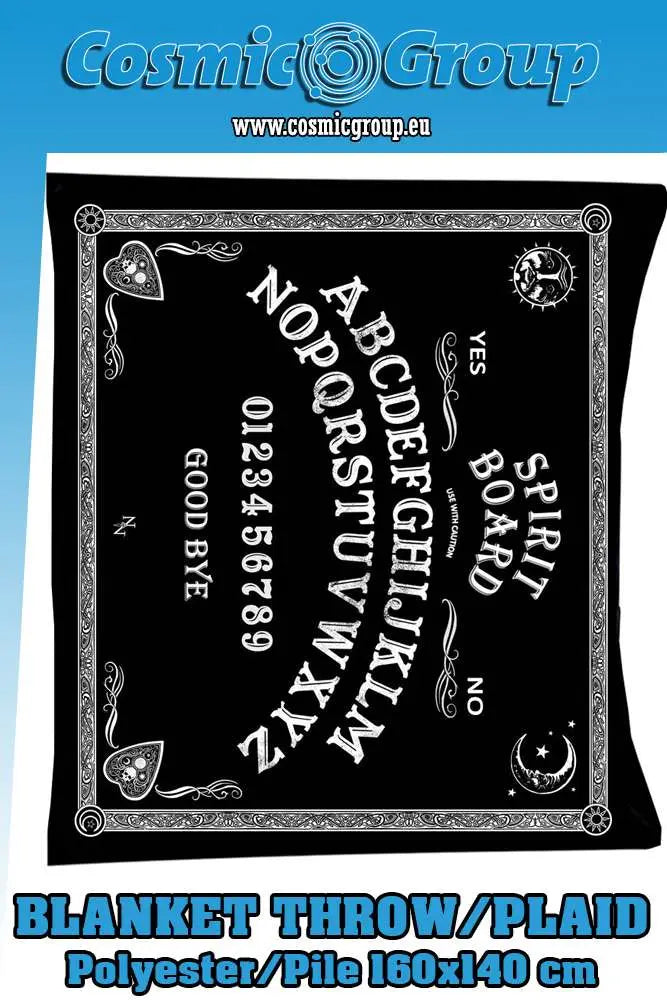 OUIJA SPIRIT BOARD BLANKET Frikytopia