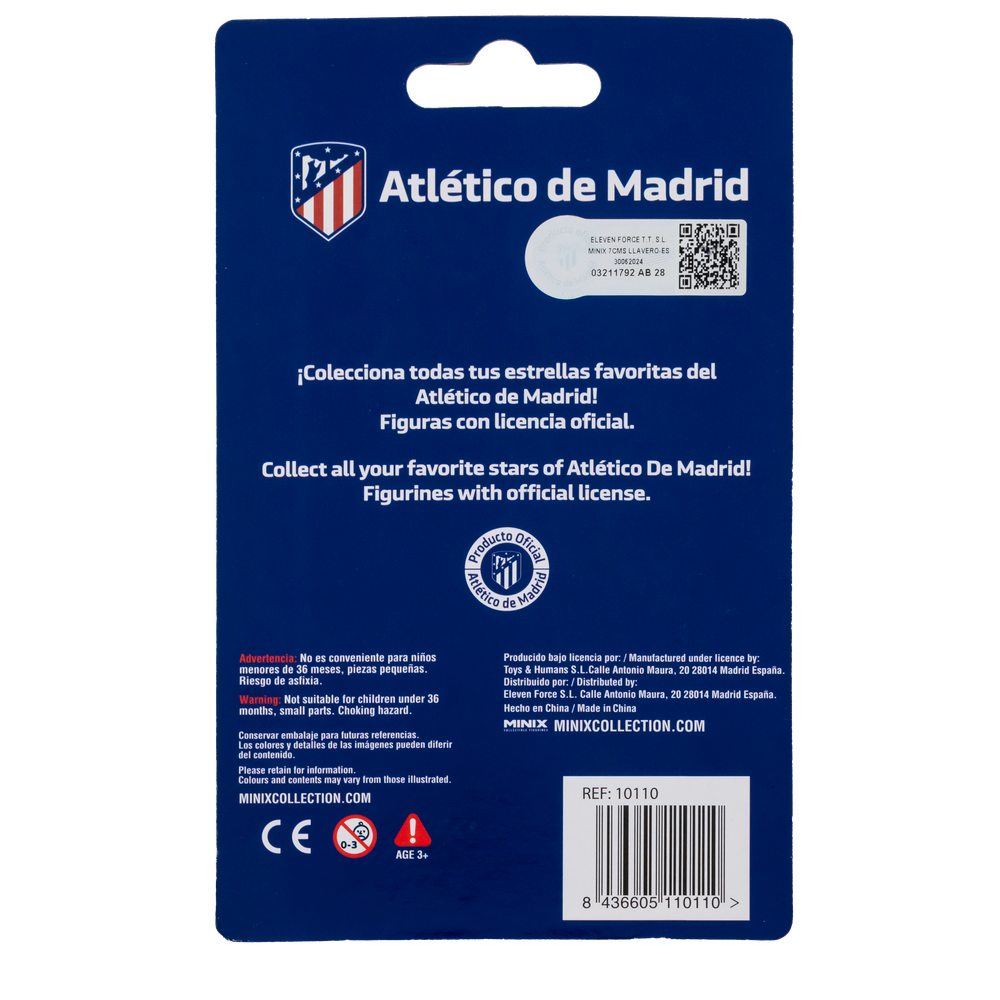 Llavero minix futbol atletico de madrid joao felix