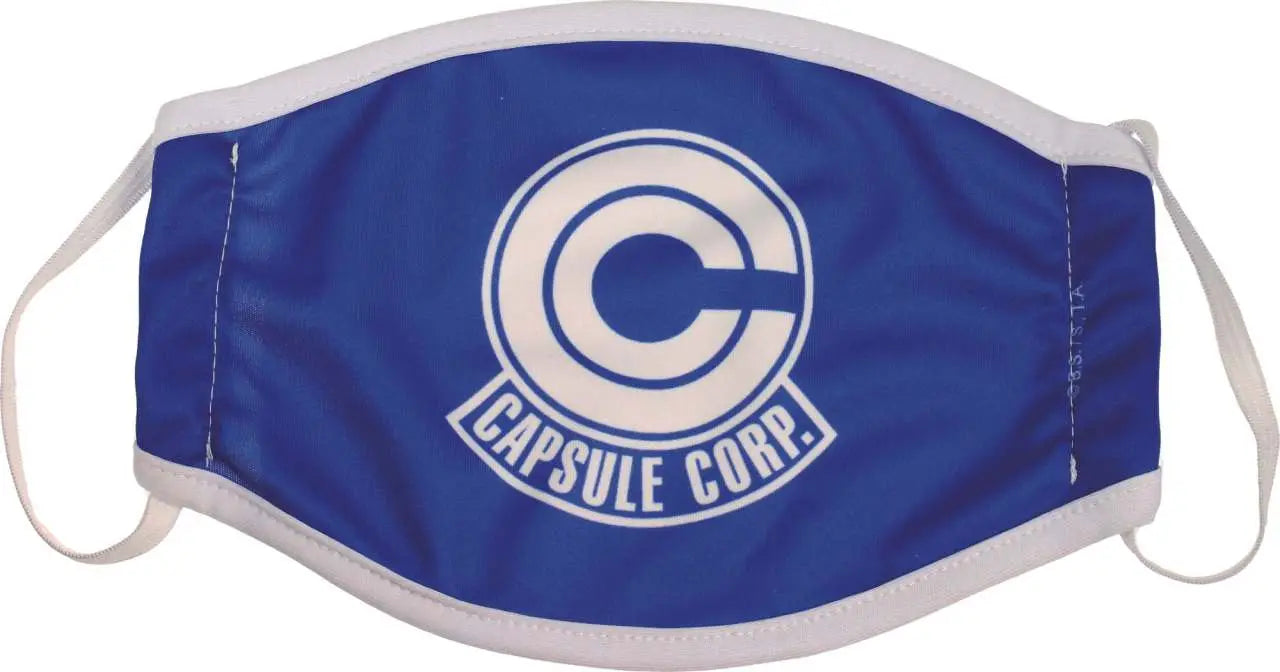 DRAGON BALL CAPSULE CORP KIDS FACE MASK Frikytopia