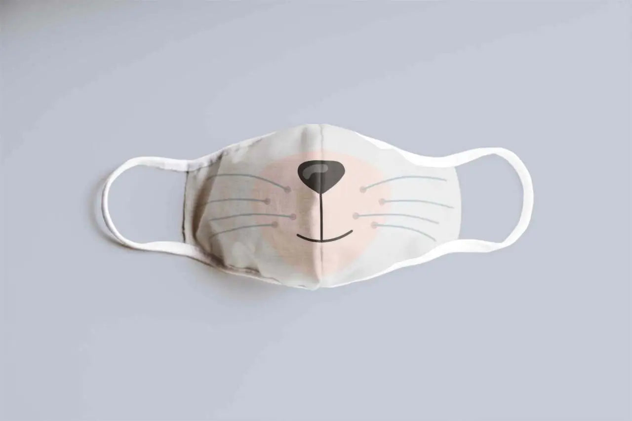 CAT SNOUT KIDS FACE MASK Frikytopia