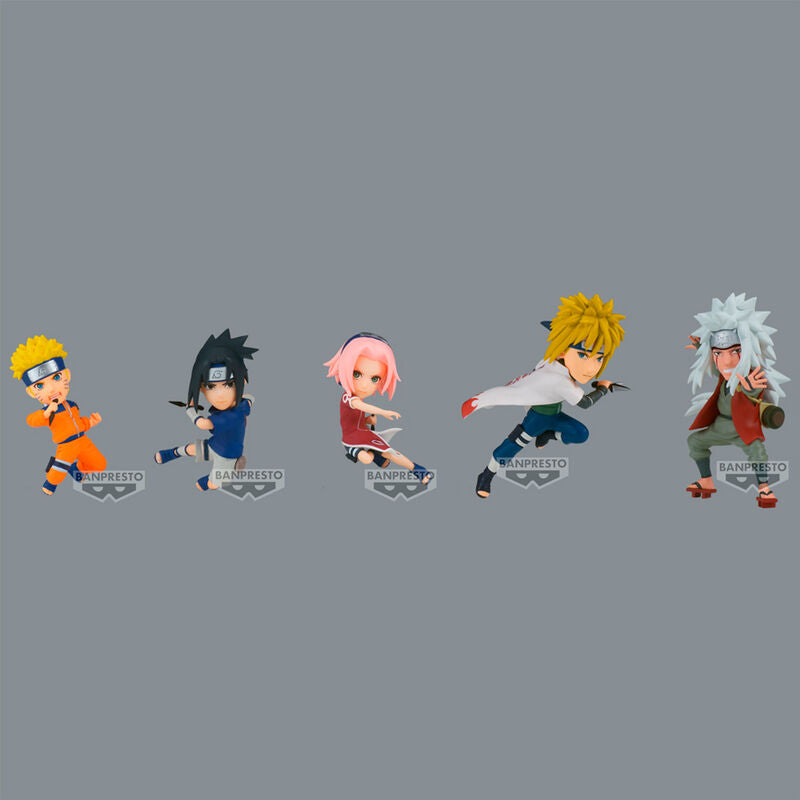 Figura banpresto naruto world collectable figure 1 unidad aleator