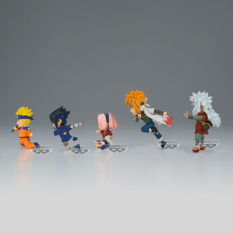 Figura banpresto naruto world collectable figure 1 unidad aleator