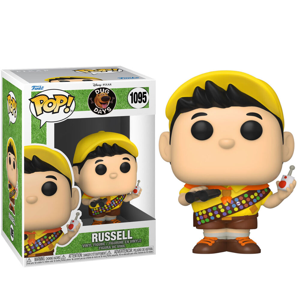 Funko pop disney up dug days russell 57386
