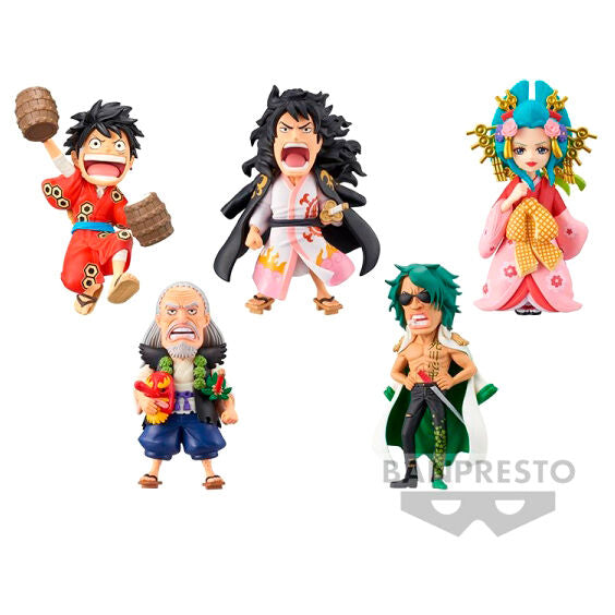 Figura banpresto one piece world collectable figure wanokuni