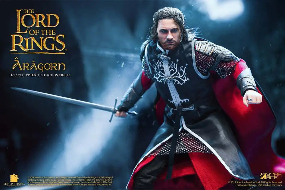 Figura Real Master Aragorn El Señor de los Anillos 23cm