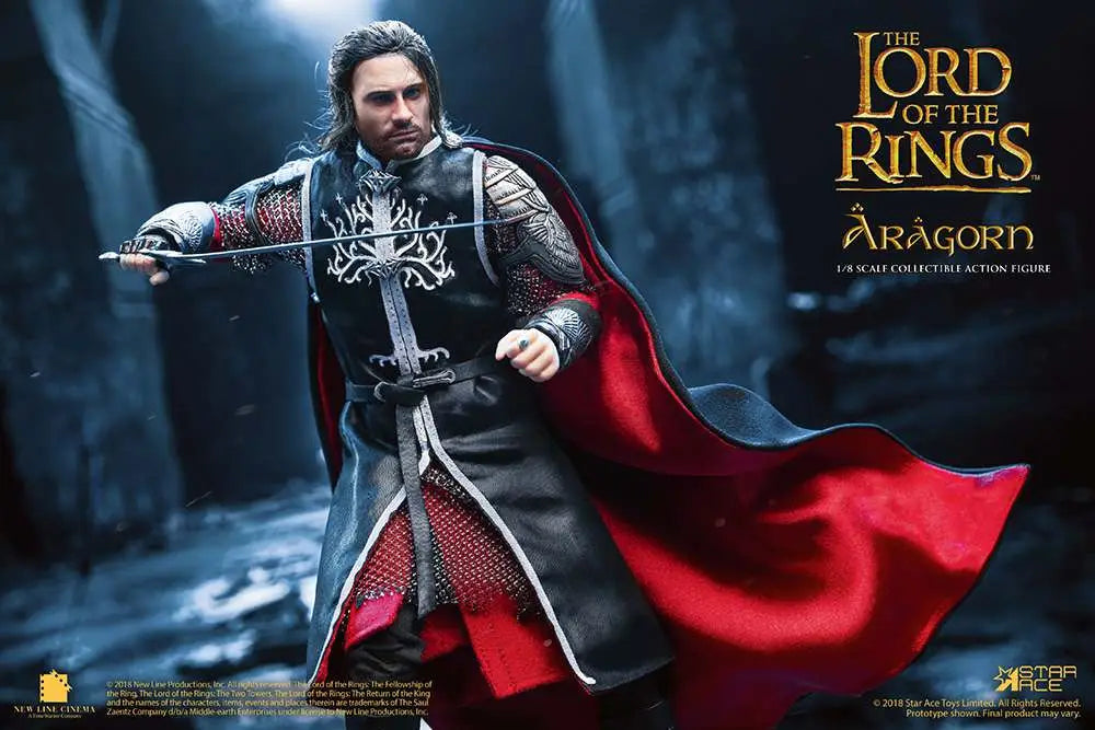 Figura Real Master Aragorn El Señor de los Anillos 23cm