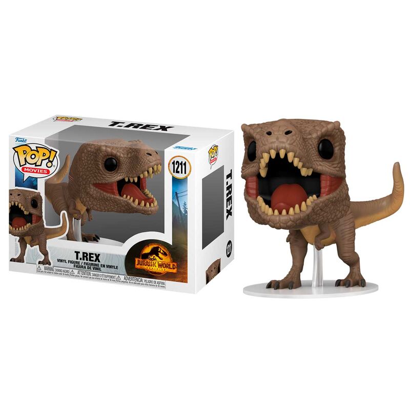 Funko pop cine jurassic park jurassic world 3 t rex 62222