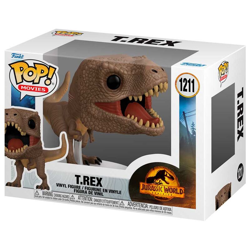Funko pop cine jurassic park jurassic world 3 t rex 62222
