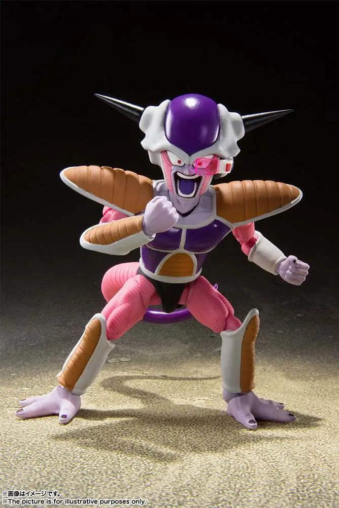 Frieza first form & frieza pod set fig. 11 cm dragon ball z sh figuarts re - run