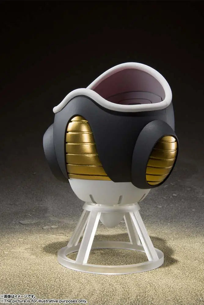 Frieza first form & frieza pod set fig. 11 cm dragon ball z sh figuarts re - run