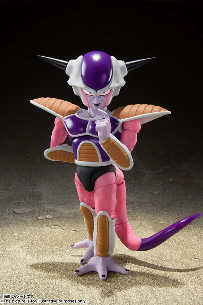 Frieza first form & frieza pod set fig. 11 cm dragon ball z sh figuarts re - run
