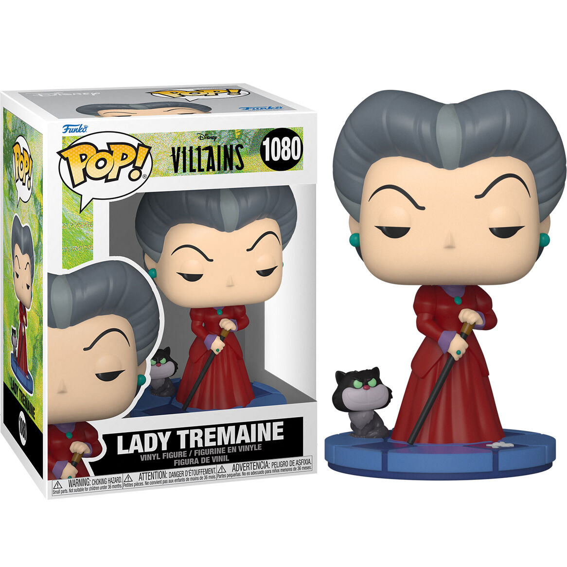 Funko pop disney villanos lady tremaine la madrastra 57351