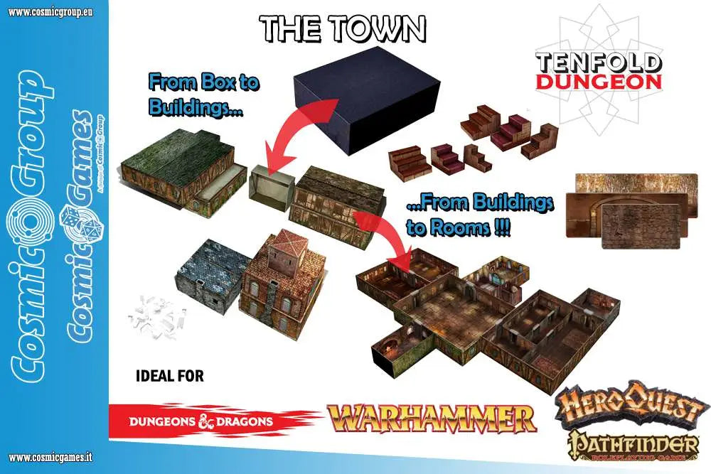TENFOLD DUNGEON THE TOWN Frikytopia