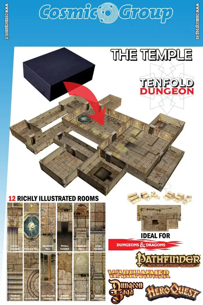 TENFOLD DUNGEON THE TEMPLE Frikytopia
