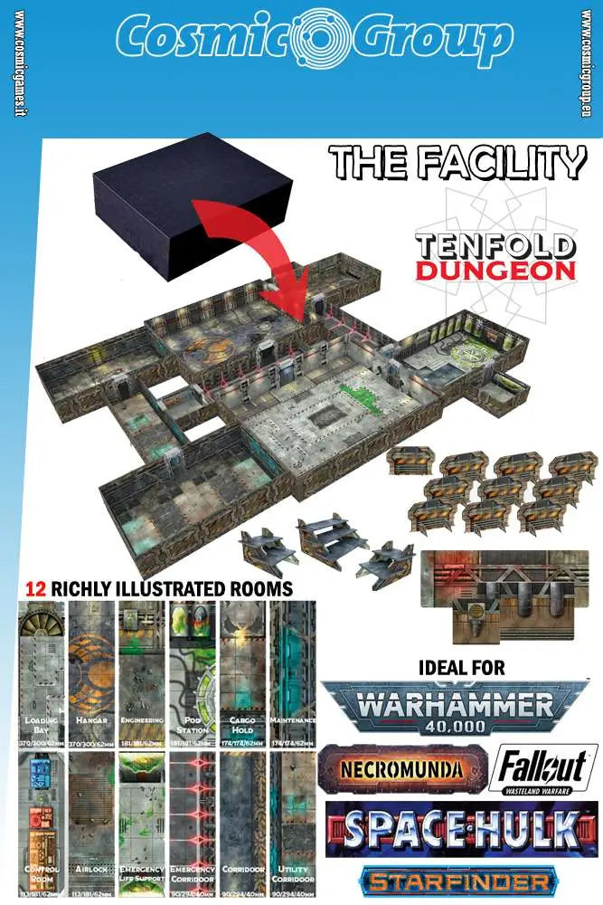 TENFOLD DUNGEON THE FACILITY Frikytopia