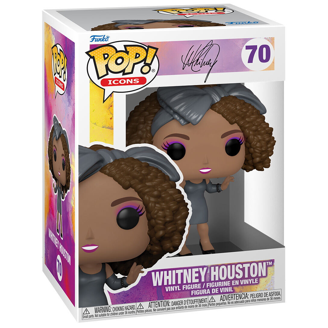 Funko pop rocks estrellas de la musica whitney houston 61354