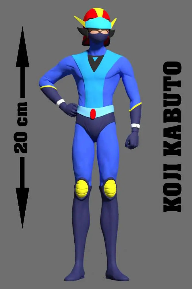 KOJI KABUTO 1:10 VINYL FIGURE Frikytopia