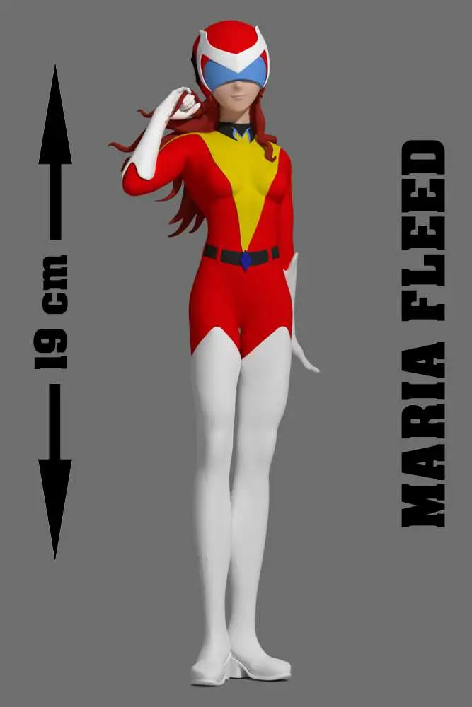 MARIA FLEED 1:10 VINYL FIGURE Frikytopia