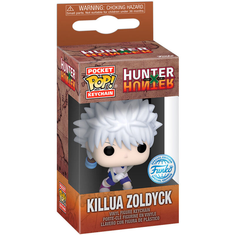 Llavero Pocket POP Hunter X Hunter Killua Zoldyck Exclusive Frikytopia