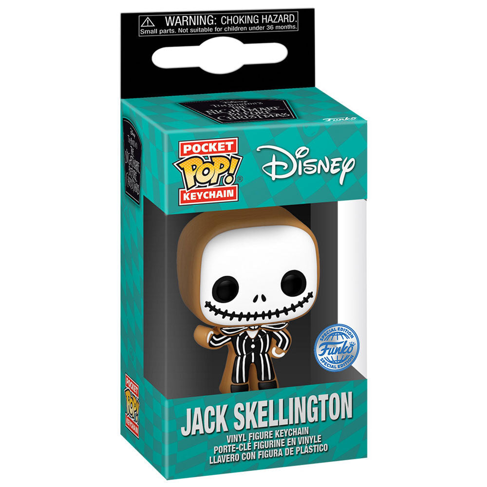 Llavero funko keychain disney nightmare before christmas jack Frikytopia