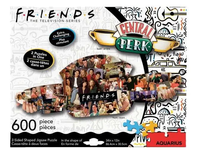 FRIENDS 2 SIDED SHAPED 600 PCS Puzle