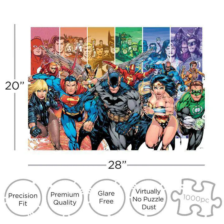 DC JLA 1000 PCS Puzle