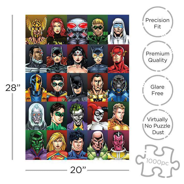 DC FACES 1000 PCS Puzle