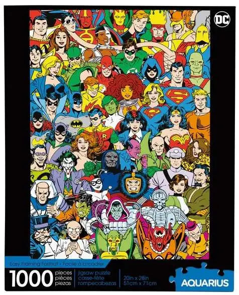 DC RETRO CAST 1000 PCS Puzle Frikytopia