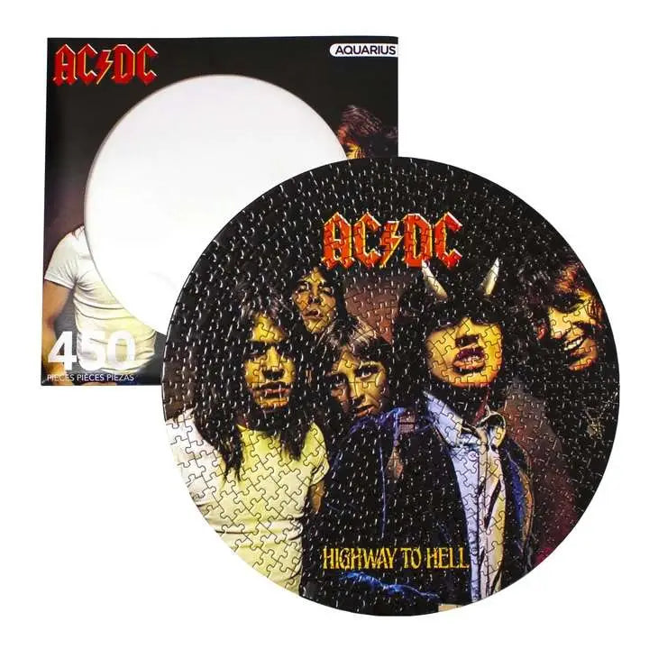 AC/DC HIGHWAY TO HELL 450PCS DISC PUZZLE Frikytopia