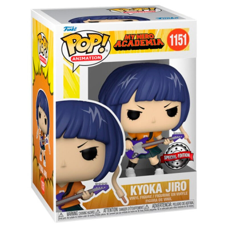 Funko pop my hero academia jirou con guitarra 61044