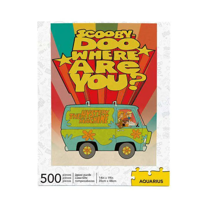 SCOOBY DOO WHERE ARE YOU? 500 PCS Puzle