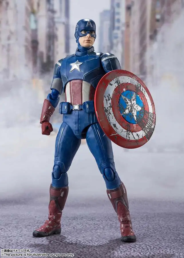 AVENGERS ASSEMBLE CAPTAIN AMERICA SHF Frikytopia