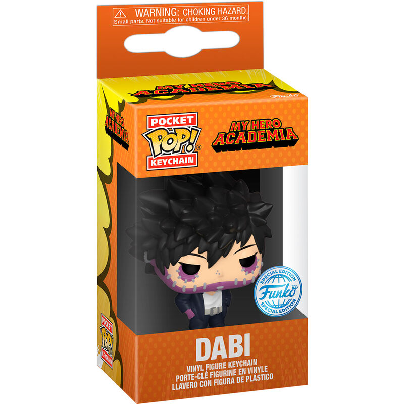 Funko pop keychain llavero my hero academia dabi hideout 68893